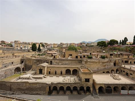 which volcano destroyed|Herculaneum beach destroyed by Mount Vesuvius reopens .
